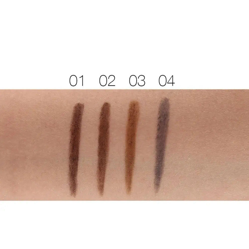Coffret à Sourcils - Crayon waterproof, 3 recharges & 3 pochoirs