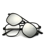 Lunettes de soleil polarisées magnétiques 6 en 1