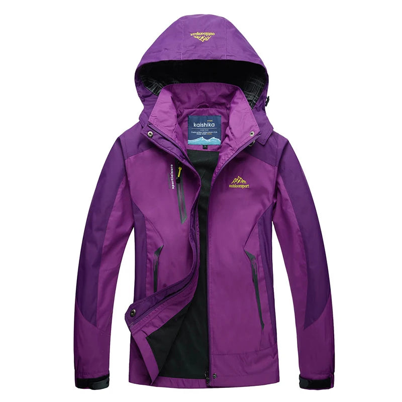 Veste de Randonnée Imperméable Femme - Protection Totale