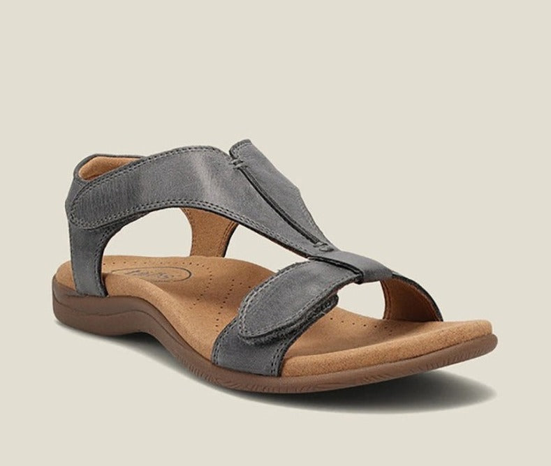 Orthopedic summer sandals for arch support