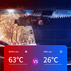 Pare-Soleil Rétractable pour Pare-Brise - Protection Solaire