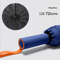 Grand Parapluie ULTRA souple et résistant - 72 arceaux en fibre de verre