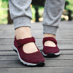 Ballerines de Marche Respirantes pour Femme – Chaussures Légères et Réglables