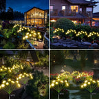 Medusa - Lampes Solaires de Jardin en Forme de Méduse