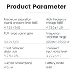 Prothèse auditive Portable Rechargeable