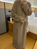 Robe de Nuit en Flanelle ULTRA CHAUDE