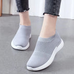 Chaussures Slip-On Sans Lacets Respirantes Femme Mi-Saison