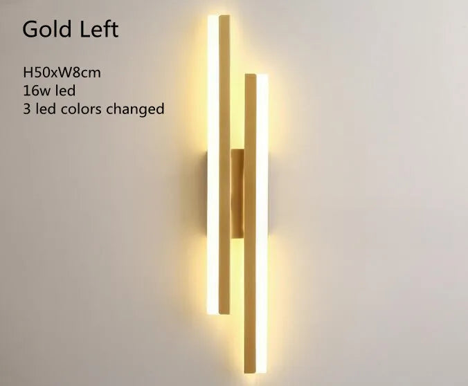 Applique Murale Contemporaine LED 3 Modes – Design Raffiné pour Intérieur Moderne