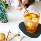 Coffret de cuillères et fourchettes à dessert - Noël