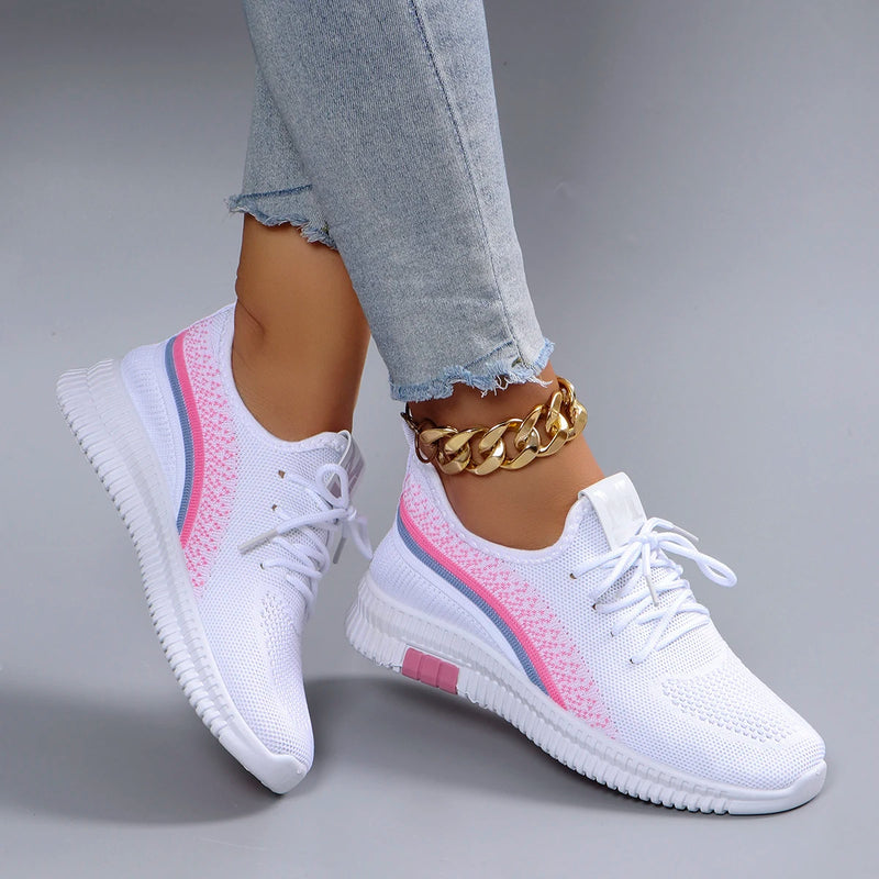 Sneakers Femme Confort Total – Semelle Antichoc
