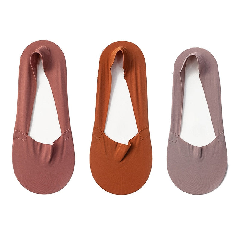 Chaussettes invisibles antidérapantes (3 paires)