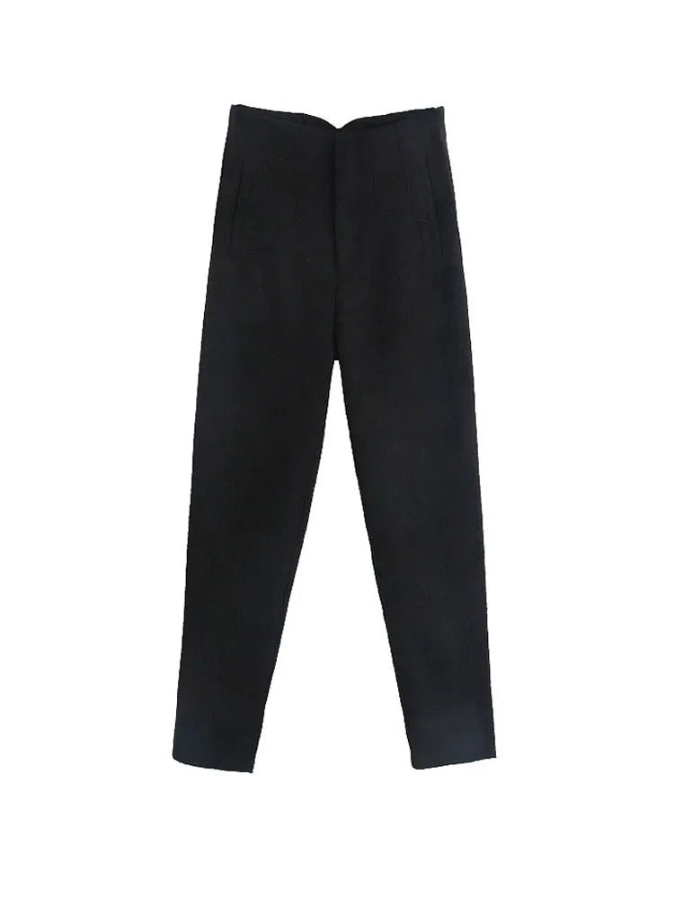 Pantalon élégant de Taille Haute pour femme