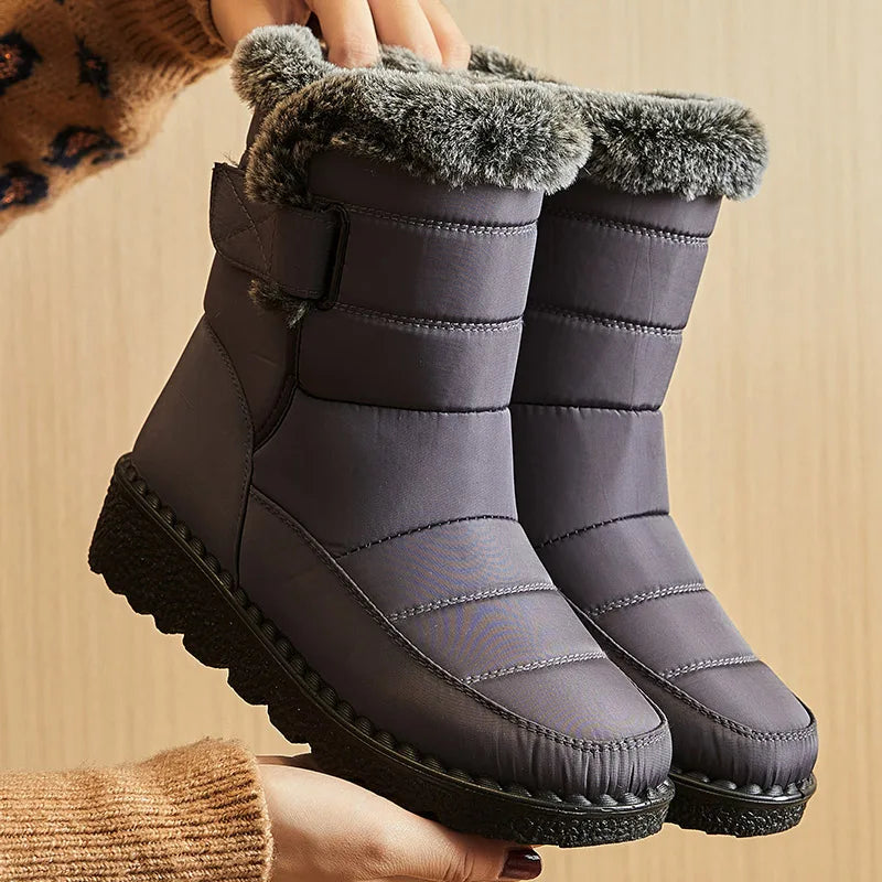 Bottes Montantes en Doublure Fourrure Chaudes & Imperméables