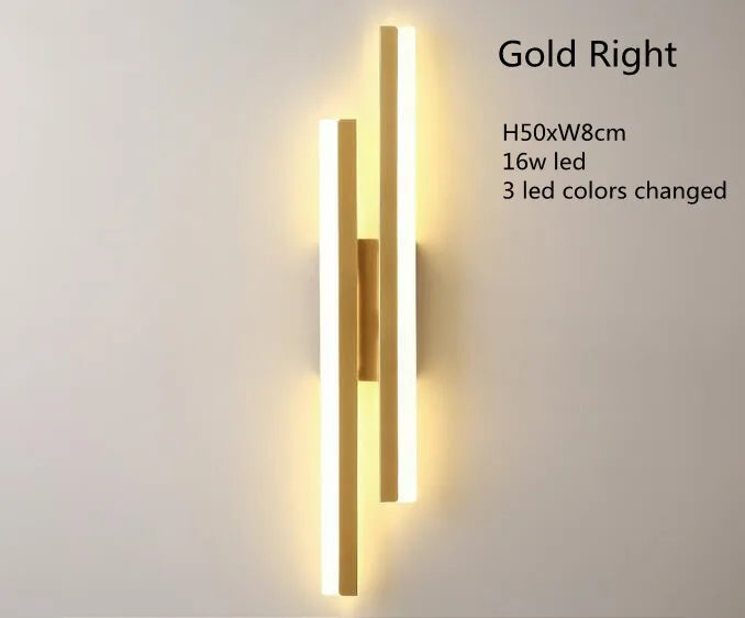 Applique Murale Contemporaine LED 3 Modes – Design Raffiné pour Intérieur Moderne