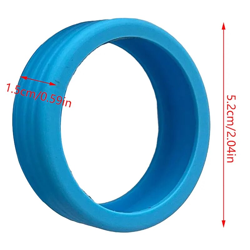 16x Protecteur de Roues universel en Silicone
