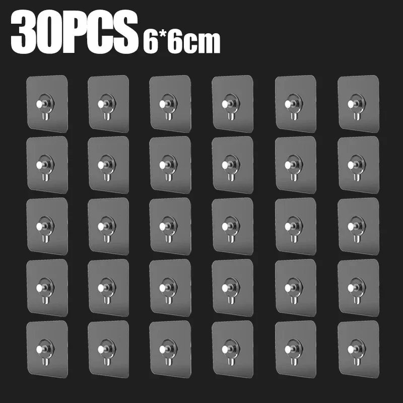 Lot de 40 Clous auto-adhésifs Fixation FORTE - Facile à installer