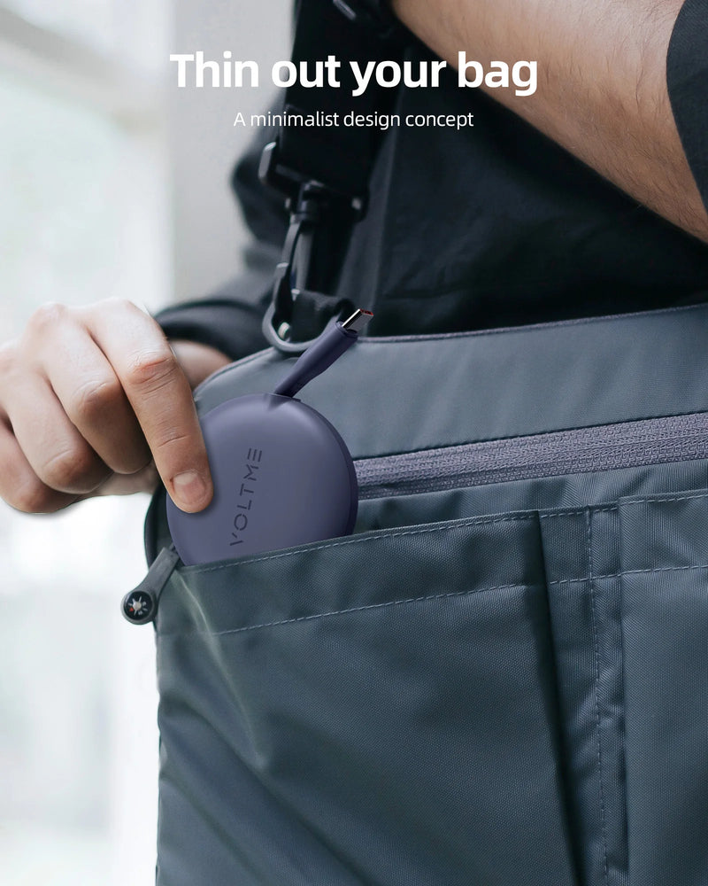 Câble de Recharge Rétractable 100cm USB & Type-C