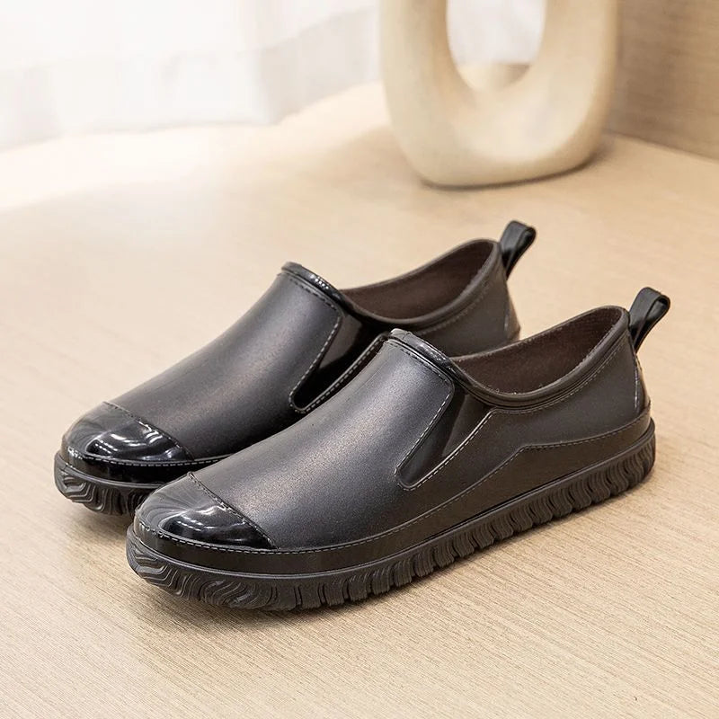 Mocassin de pluie imperméables et antidérapants - Femme