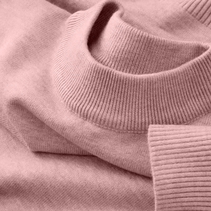 Pull Tricot BASIC en Laine à Col Rond - Homme