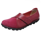 Mocassins orthopédiques en cuir pour femme