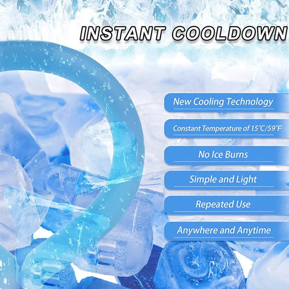 Ice Ring - Poche à glace refroidissante pour le cou