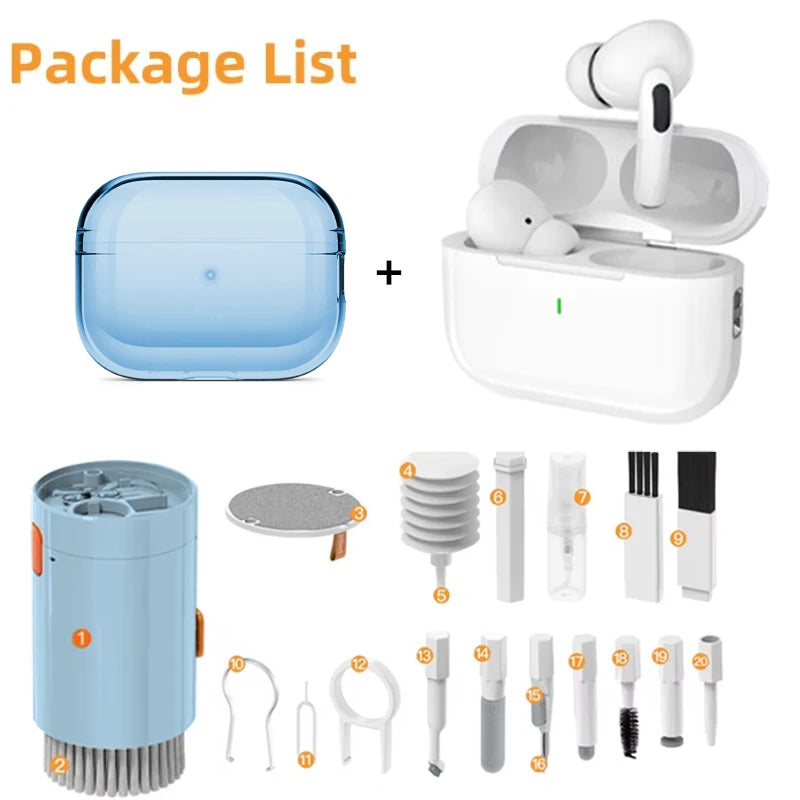 Écouteurs Sans Fil Bluetooth Pro 5 TWS Max - Case + Kit de Nettoyage OFFERT