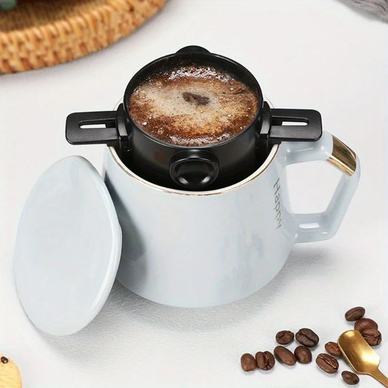 Filtre à Café Réutilisable Portable, Pliable & Polyvalent