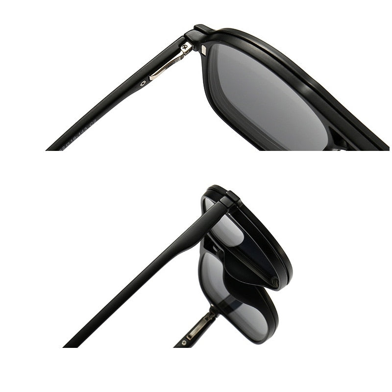 Lunettes de soleil polarisées magnétiques 6 en 1