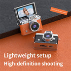 Mini Appareil Photo Rétro HD à Écran Pivotant + carte 64GB OFFERTE