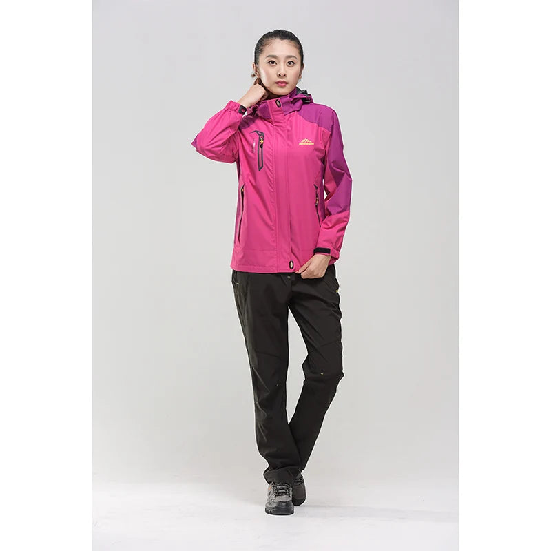 Veste de Randonnée Imperméable Femme - Protection Totale