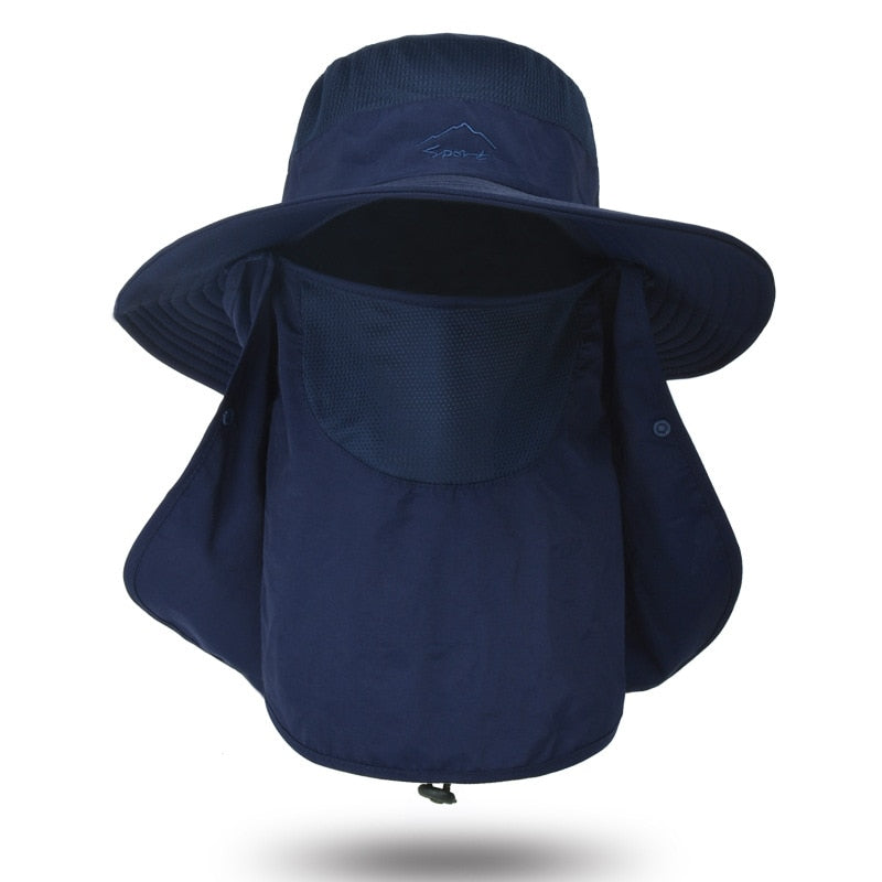 Chapeau de randonnée Anti-UV - Protection intégrale