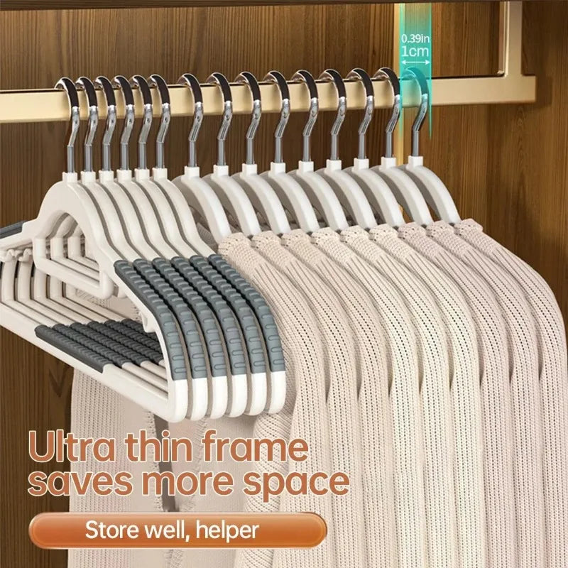 10x Cintres ULTRA- antidérapants pour vêtements suspendus