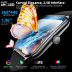 Montre Connectée Ultra Fine - Écran AMOLED HD 1.96" + 1 Bracelet OFFERT