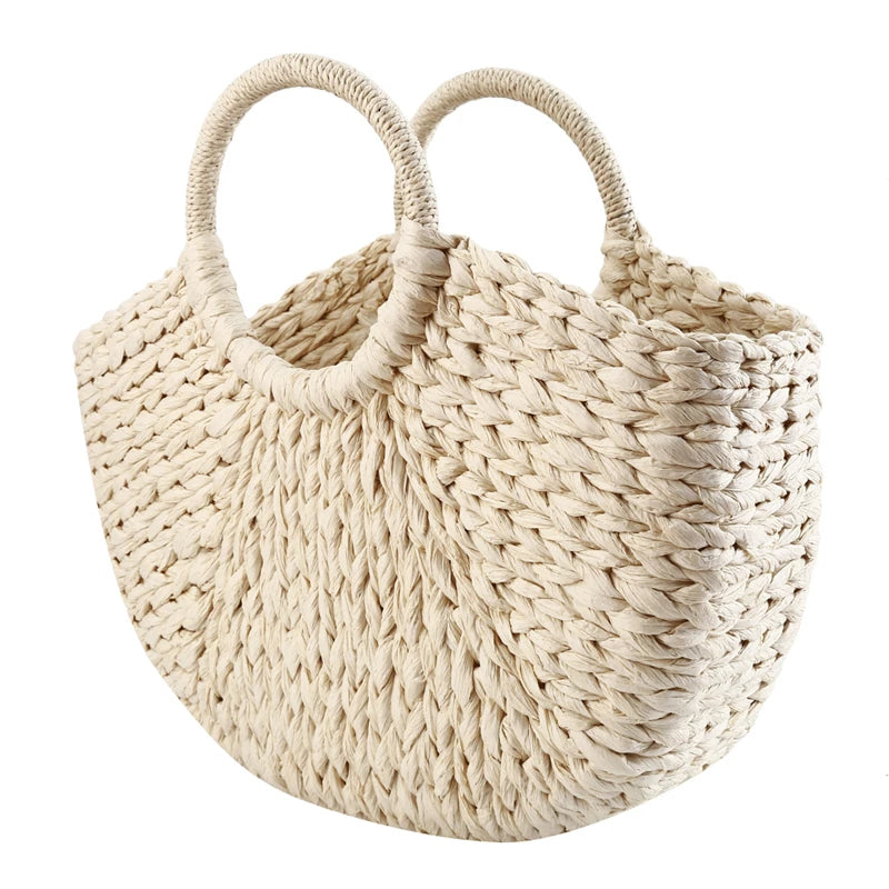 Panier en Osier à Main ULTRA Tendance