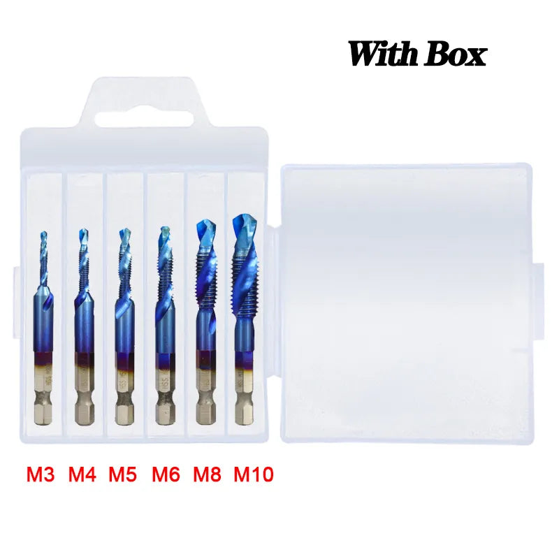 6Pcs Box Bleu - Long