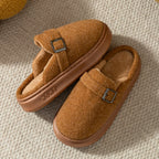 Pantoufles Mules à Sangles Chaudes & Antidérapantes - Mixte