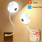 Mini Caméra IP WiFi 5MP Veilleuse USB — Vision Nocturne Intelligente