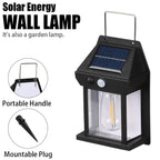 Lampe Solaire Extérieure à Détection auto 180°