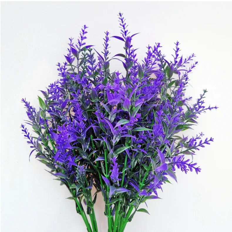 Lot de 10 Plantes Artificielles d'Extérieures