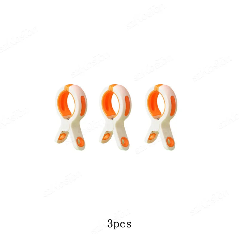 Lot de 6 Pinces multi-usage - Plage & Linge