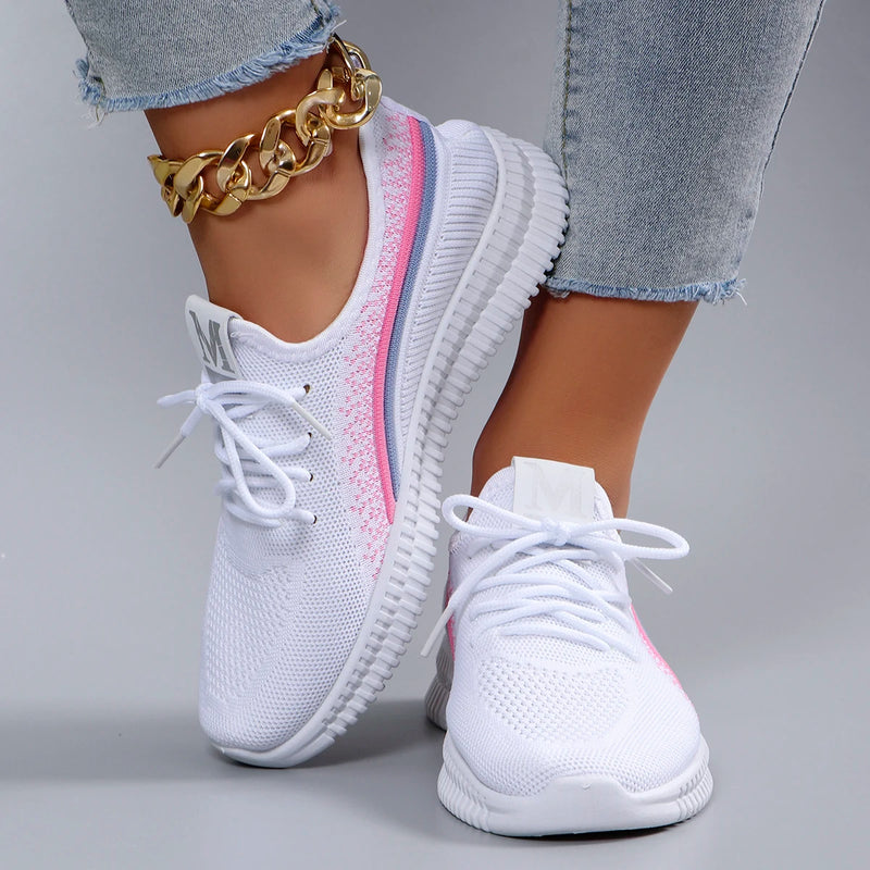 Sneakers Femme Confort Total – Semelle Antichoc