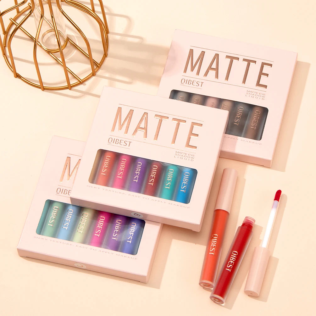 Coffret de 8 Fards à Paupières liquides Mat