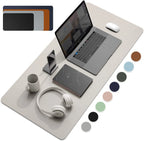 Tapis de bureau confortable en cuir PU