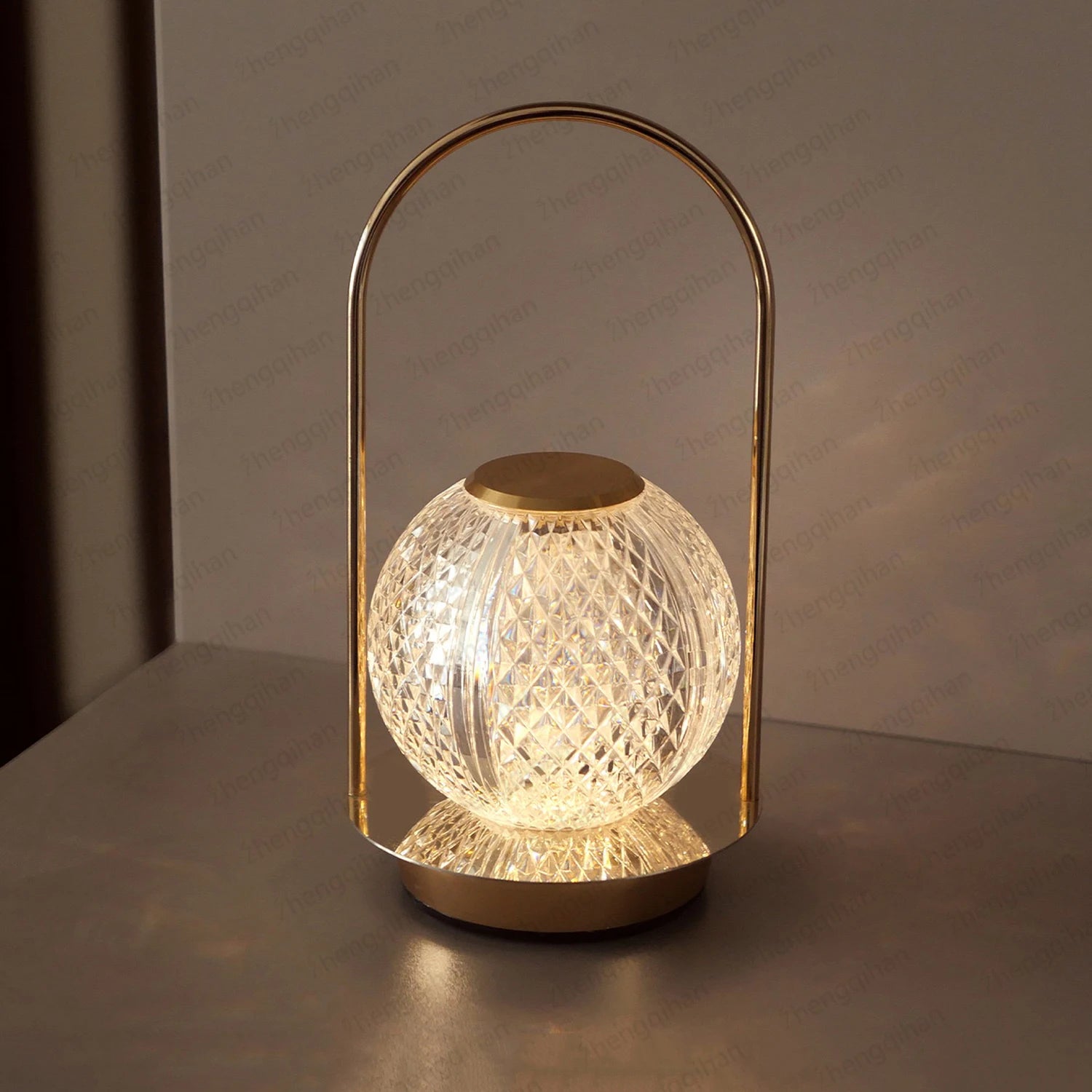 Mini Lampe de Table USB Tactile à Anse