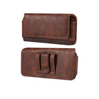 Étui Téléphone en Cuir de Vache avec Clip Ceinture – Pochette pour iPhone & Samsung