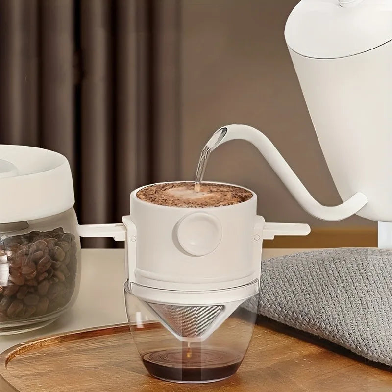 Filtre à Café Réutilisable Portable, Pliable & Polyvalent