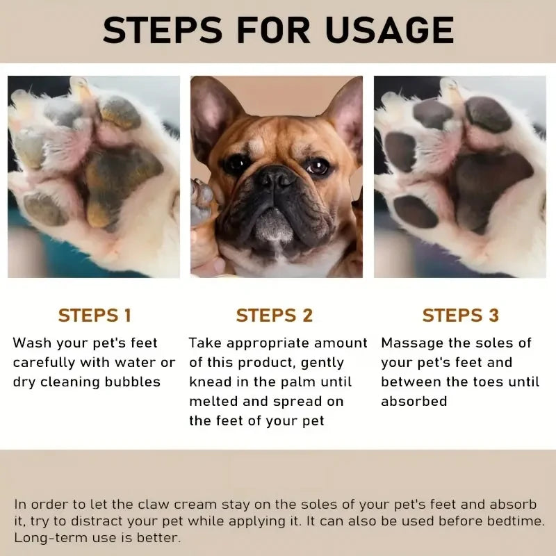 Baume en Stick pour Coussinets & Truffe Chien - Répare, Hydrate & Protège