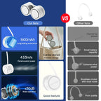 Ventilateur de Cou Silencieux Rechargeable 1600mAh - Ultra léger