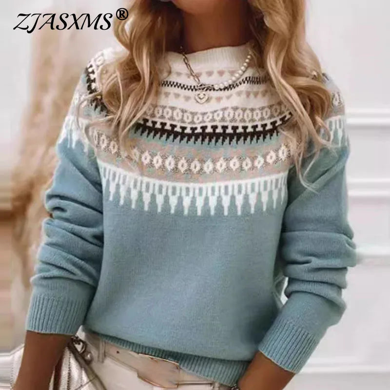 Pull Style Norvégien - Doux et Elégant