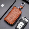 Porte-Clé en Cuir PU Rectangulaire à Crochet